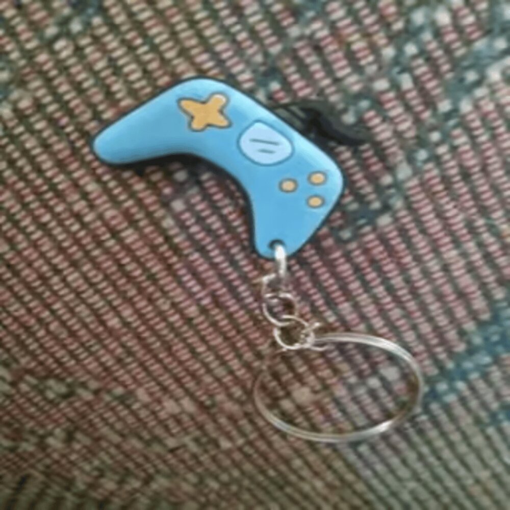 A keychain for a gamer.